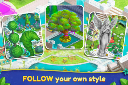 اسکرین شات بازی Royal Garden Tales - Match 3 Puzzle Decoration ' 3