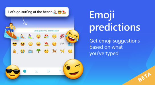 اسکرین شات 4 برنامه Microsoft SwiftKey Beta