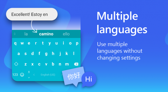 اسکرین شات برنامه Microsoft SwiftKey AI Keyboard 5