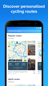 اسکرین شات برنامه Bikemap - Your Cycling Map & GPS Navigation 2