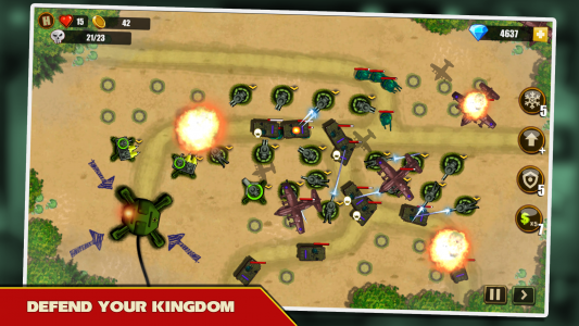 اسکرین شات بازی Tower Defense: Toy War 1