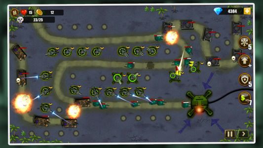 اسکرین شات بازی Tower Defense: Toy War 7
