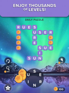 اسکرین شات بازی Puzzlescapes: Relaxing Word Puzzle Brain Game 8
