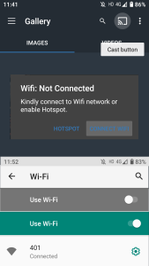 اسکرین شات 2 برنامه All Screen Cast to TV Roku