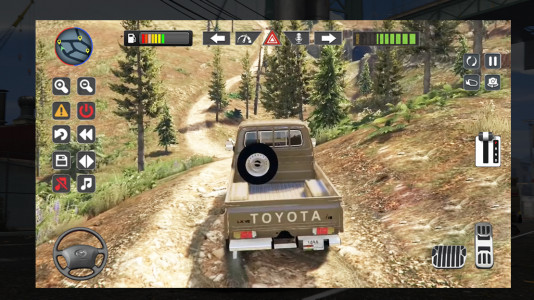اسکرین شات 4 بازی Toyota PickUp 4x4 Simulator