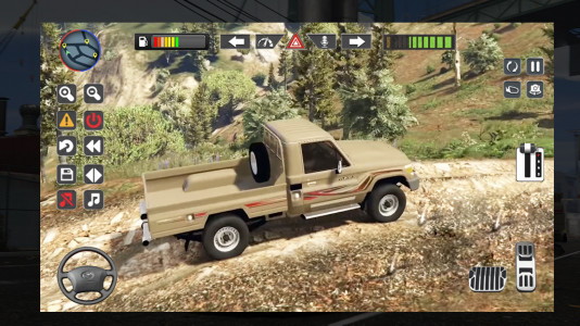 اسکرین شات 1 بازی Toyota PickUp 4x4 Simulator