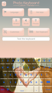 اسکرین شات برنامه Photo Keyboard Custom Themes 4