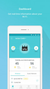 اسکرین شات برنامه TP-Link Tether 3