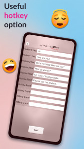 اسکرین شات برنامه My Photo Keyboard with Emoji 7