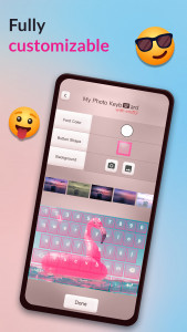 اسکرین شات برنامه My Photo Keyboard with Emoji 3
