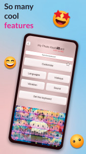 اسکرین شات برنامه My Photo Keyboard with Emoji 2