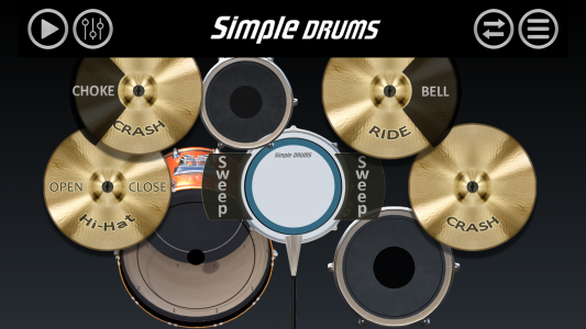 اسکرین شات 8 بازی Simple Drums - Drum Kit