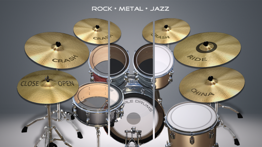 اسکرین شات برنامه Simple Drums Basic - Drum Set 3