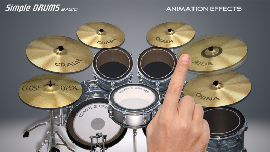 اسکرین شات برنامه Simple Drums Basic 5