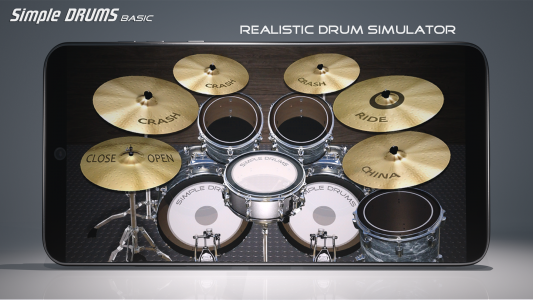 اسکرین شات برنامه Simple Drums Basic 2