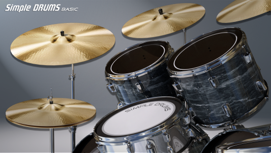 اسکرین شات برنامه Simple Drums Basic 1