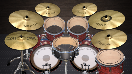 اسکرین شات برنامه Simple Drums Basic 7