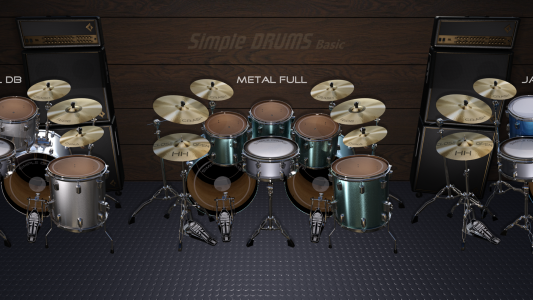 اسکرین شات برنامه Simple Drums Basic 7