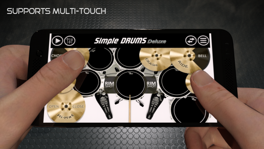اسکرین شات بازی Simple Drums Deluxe - Drum Kit 3