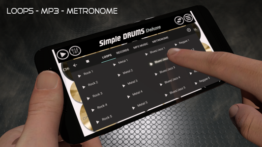 اسکرین شات بازی Simple Drums Deluxe - Drum Kit 6