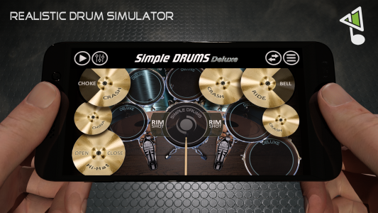 اسکرین شات بازی Simple Drums Deluxe - Drum Kit 1