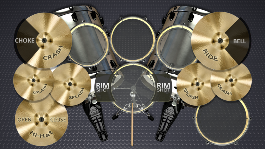 اسکرین شات بازی Simple Drums - Metal 4