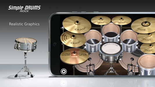 اسکرین شات بازی Simple Drums Rock - Drum Set 2