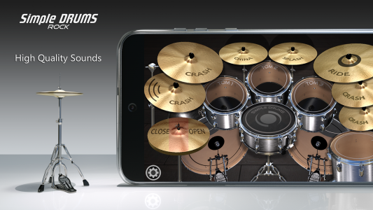 اسکرین شات بازی Simple Drums Rock - Drum Set 3