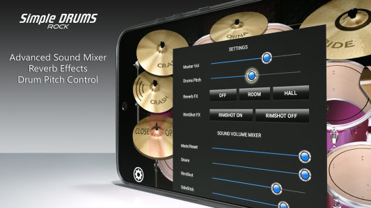 اسکرین شات بازی Simple Drums Rock - Drum Set 5