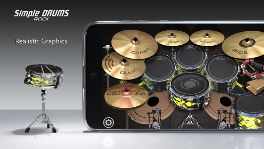 اسکرین شات بازی Simple Drums Rock - Drum Set 2