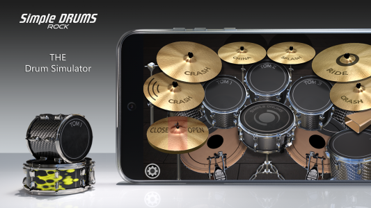 اسکرین شات بازی Simple Drums Rock - Drum Set 1