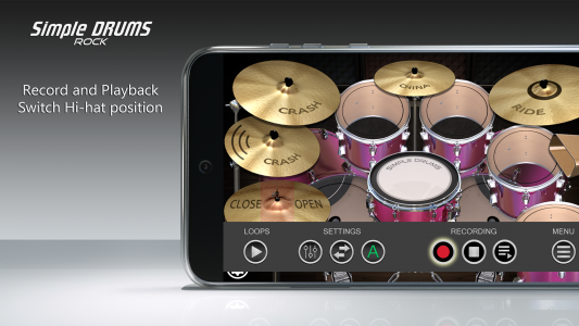 اسکرین شات بازی Simple Drums Rock - Drum Set 6