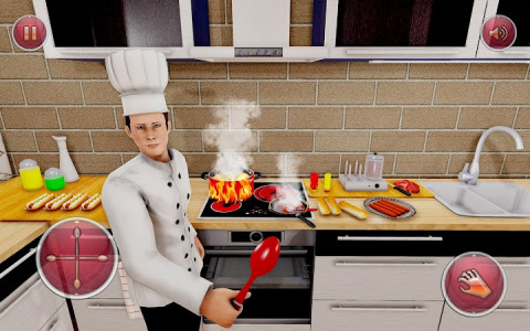 اسکرین شات بازی Virtual Chef Simulator Kitchen Mania Cooking Games 6