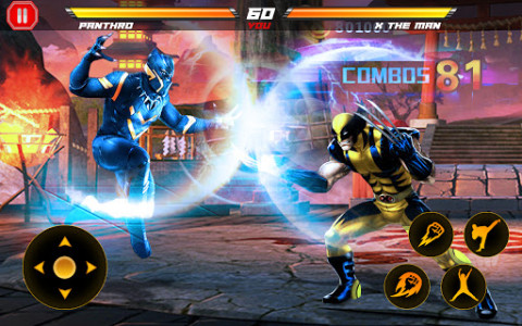 اسکرین شات بازی Superhero Grand League Fighting - Kungfu Legends 1