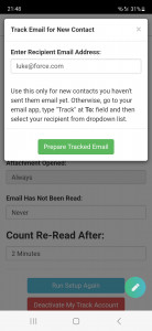 اسکرین شات برنامه Track - Email Tracking 4