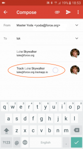 اسکرین شات برنامه Track - Email Tracking 1