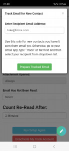 اسکرین شات برنامه Track - Email Tracking 5