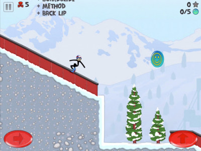 اسکرین شات بازی Stickman Snowboarder 7