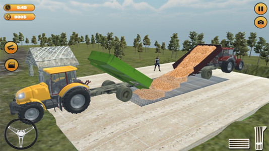 اسکرین شات بازی Tractor Driver：Farm Simulator 1