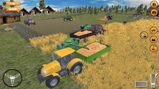اسکرین شات بازی Tractor Driver：Farm Simulator 2