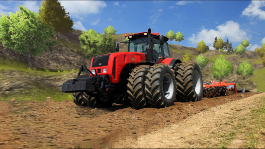 اسکرین شات 1 بازی Modern Tractor Driving Games