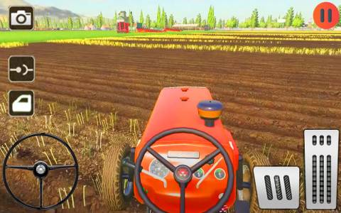 اسکرین شات بازی Tractor Driving farm game 3
