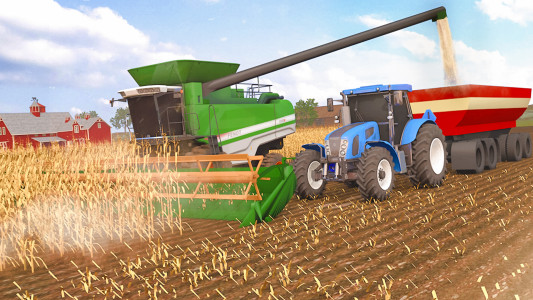 اسکرین شات برنامه Modern Farming Simulation Game 2