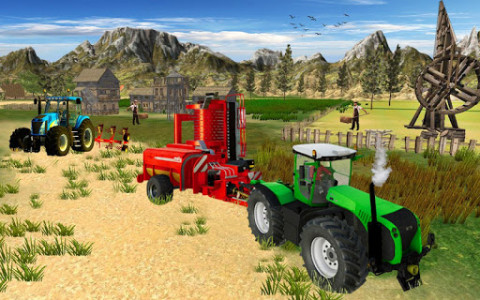 اسکرین شات بازی Heavy Duty Tractor Drive 3d: Real Farming Games 5