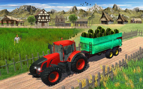 اسکرین شات بازی Heavy Duty Tractor Drive 3d: Real Farming Games 7
