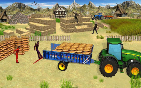 اسکرین شات بازی Heavy Duty Tractor Drive 3d: Real Farming Games 8