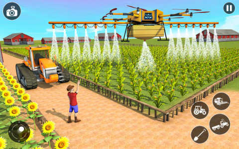 اسکرین شات بازی Tractor Driving Farming Sim 1