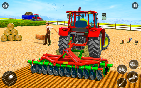 اسکرین شات بازی Tractor Driving Farming Sim 7