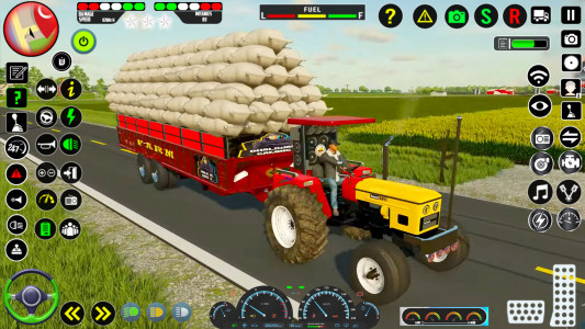 اسکرین شات بازی Tractor Farming Games 2023 1