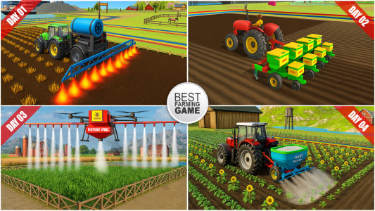 اسکرین شات 5 بازی Real Tractor Driving Games
